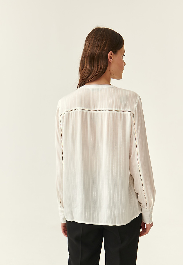 BLUZĂ DE DAMĂ DIN JACQUARD AVAN BLUZĂ DE DAMĂ DIN JACQUARD AVAN ECRU 4
