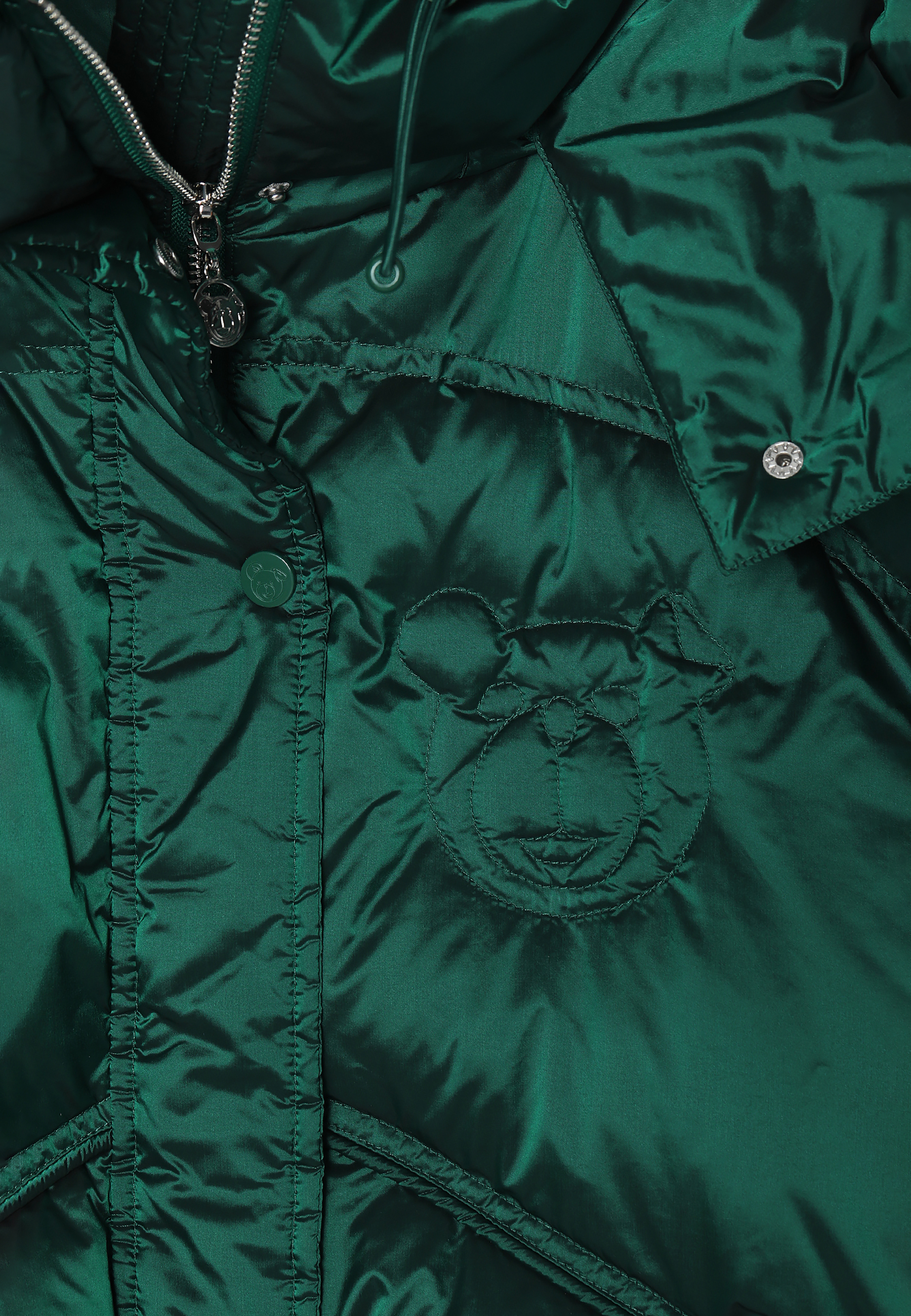 DAMSKA KURTKA PUCHOWA Z ODPINANYM KAPTUREM PRECJO 1