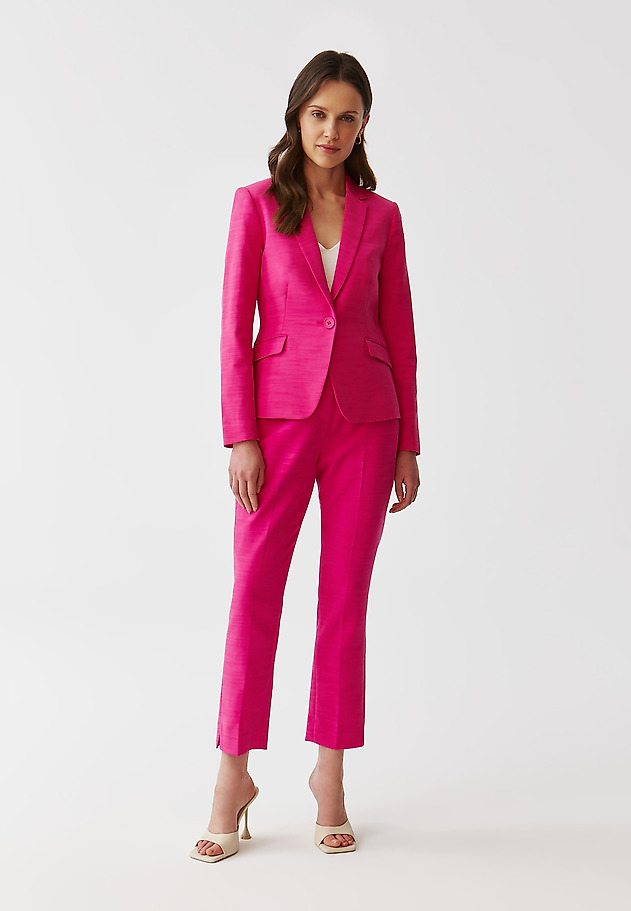 CLASSIC LADIES’ JACKET WITH A LINING - REMA CLASSIC LADIES’ JACKET WITH A LINING - REMA RÓŻOWY 1