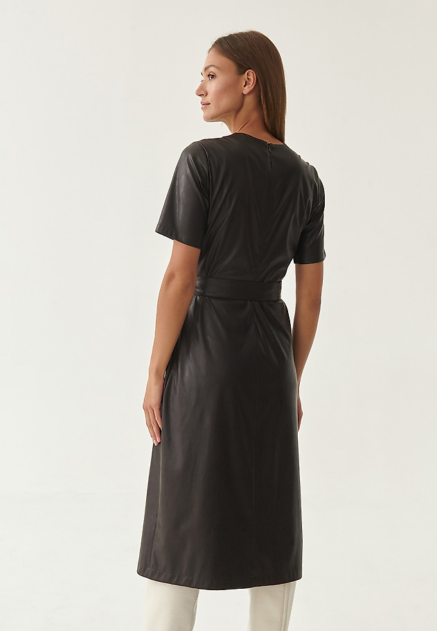 KOPERTOWA SUKIENKA MAXI OZIMI KOPERTOWA SUKIENKA MAXI OZIMI BRĄZOWY 2