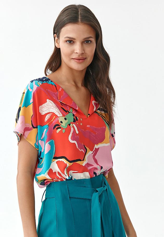 BLUZKA DAMSKA TANITA 1 BLUZKA DAMSKA TANITA 1 MULTIKOLOR 3