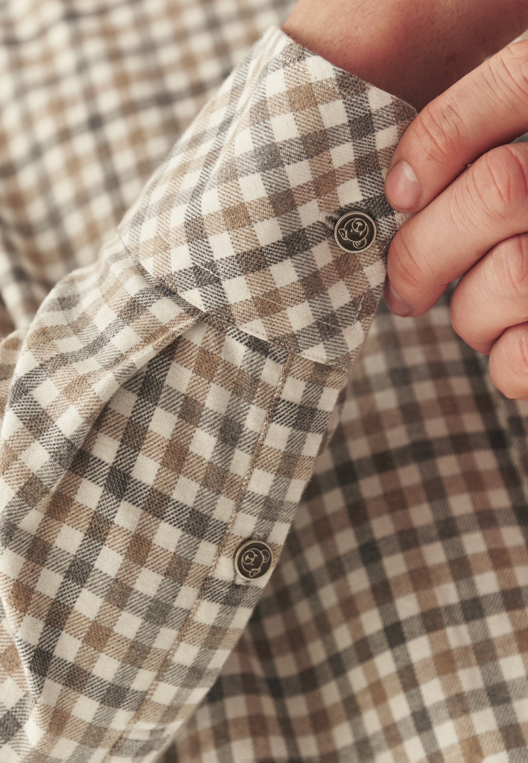 BAWEŁNIANA KOSZULA W KRATĘ - MARCO 4 CLASSIC MULTIKOLOR 2