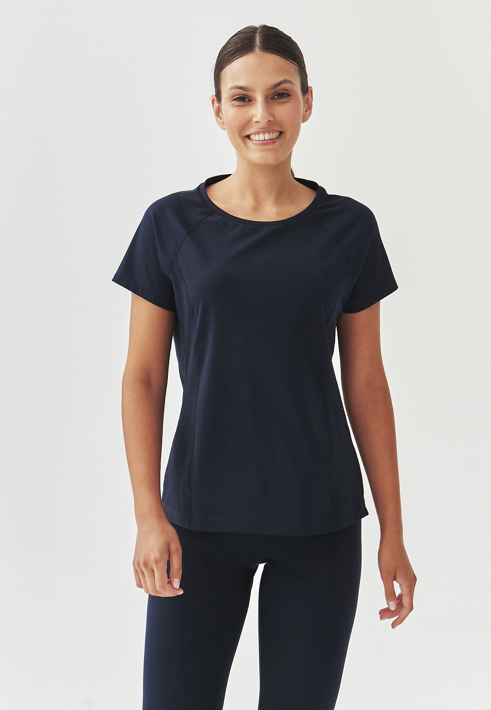 ŽENSKA PLETENA BLUZA S KRATKIMI ROKAVI - ELENA ŽENSKA PLETENA BLUZA S KRATKIMI ROKAVI - ELENA TEMNO MODRA 100925