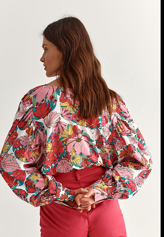 ŽENSKA BLUZA INA 1 ŽENSKA BLUZA INA 1 VEČBARVNA 2