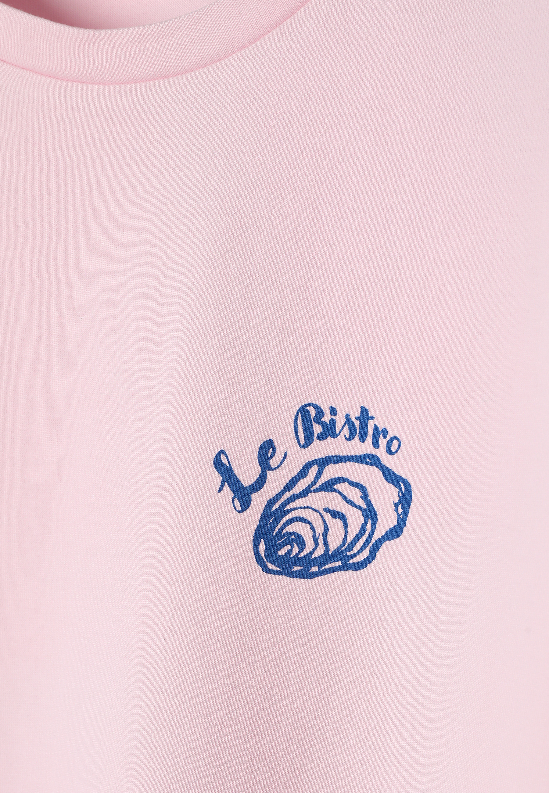 BAWEŁNIANY T-SHIRT Z NADRUKIEM - MAR