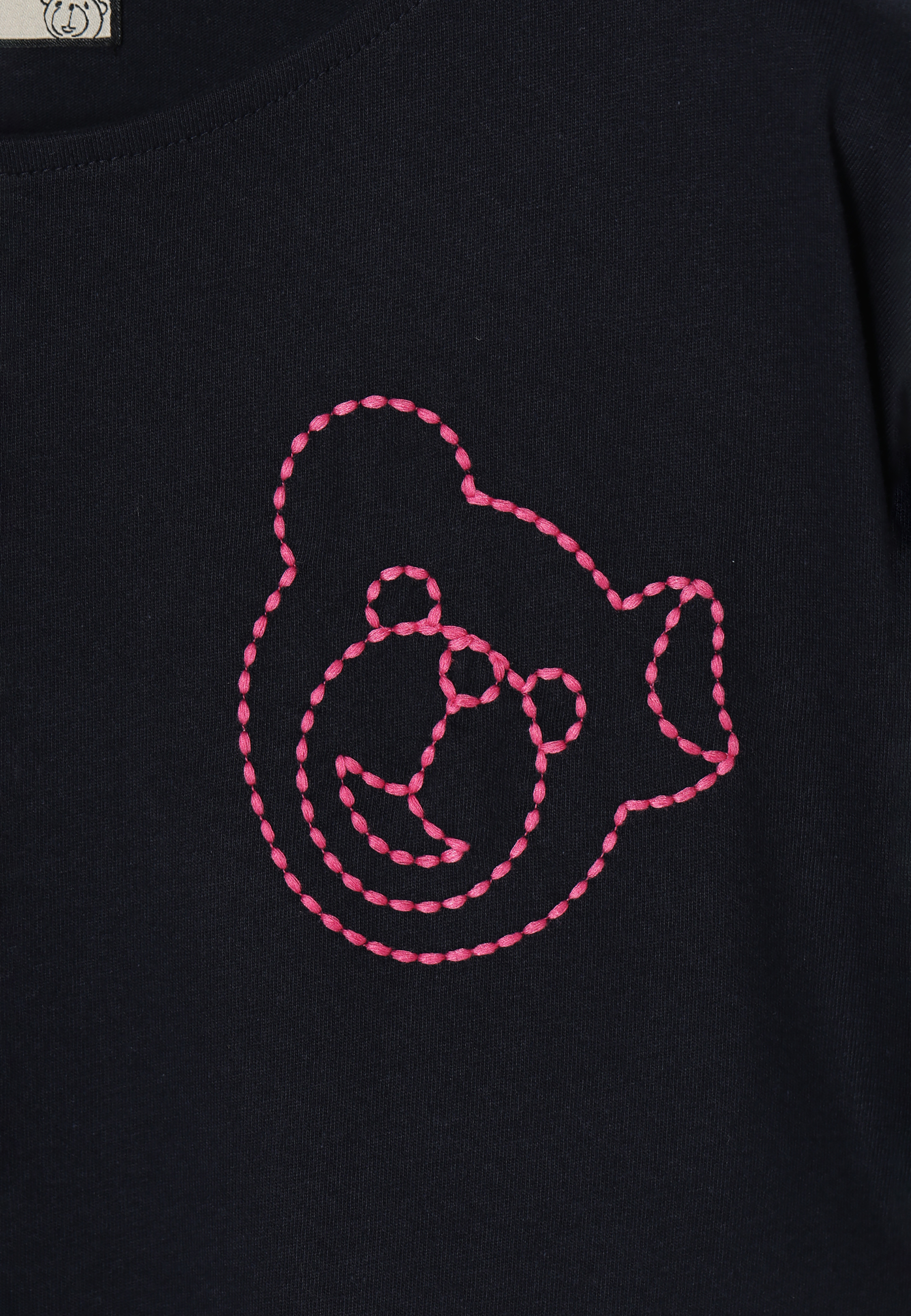 ŽENSKA BARVNA MAJICA SVEČANA - MIZATI 1 TEMNO MODRA 2