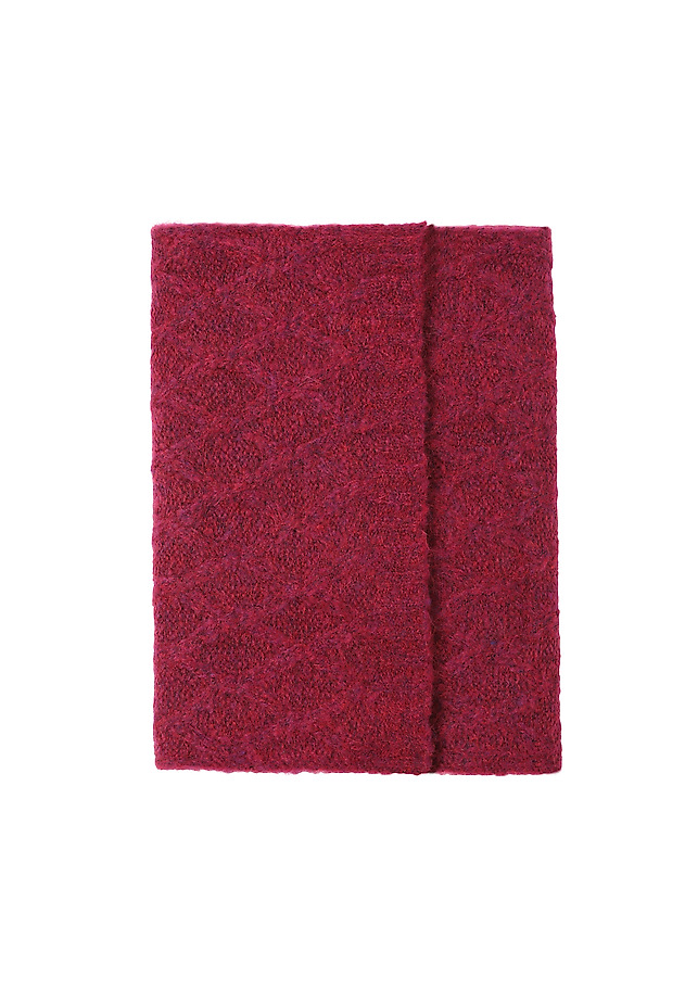 LADIES’ KNITTED SCARF BRIFIL LADIES’ KNITTED SCARF BRIFIL RÓŻOWY 4