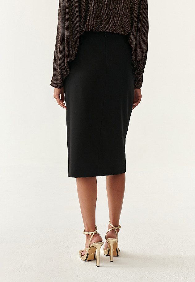 PENCIL MIDI SKIRT TINTO PENCIL MIDI SKIRT TINTO BLACK 3