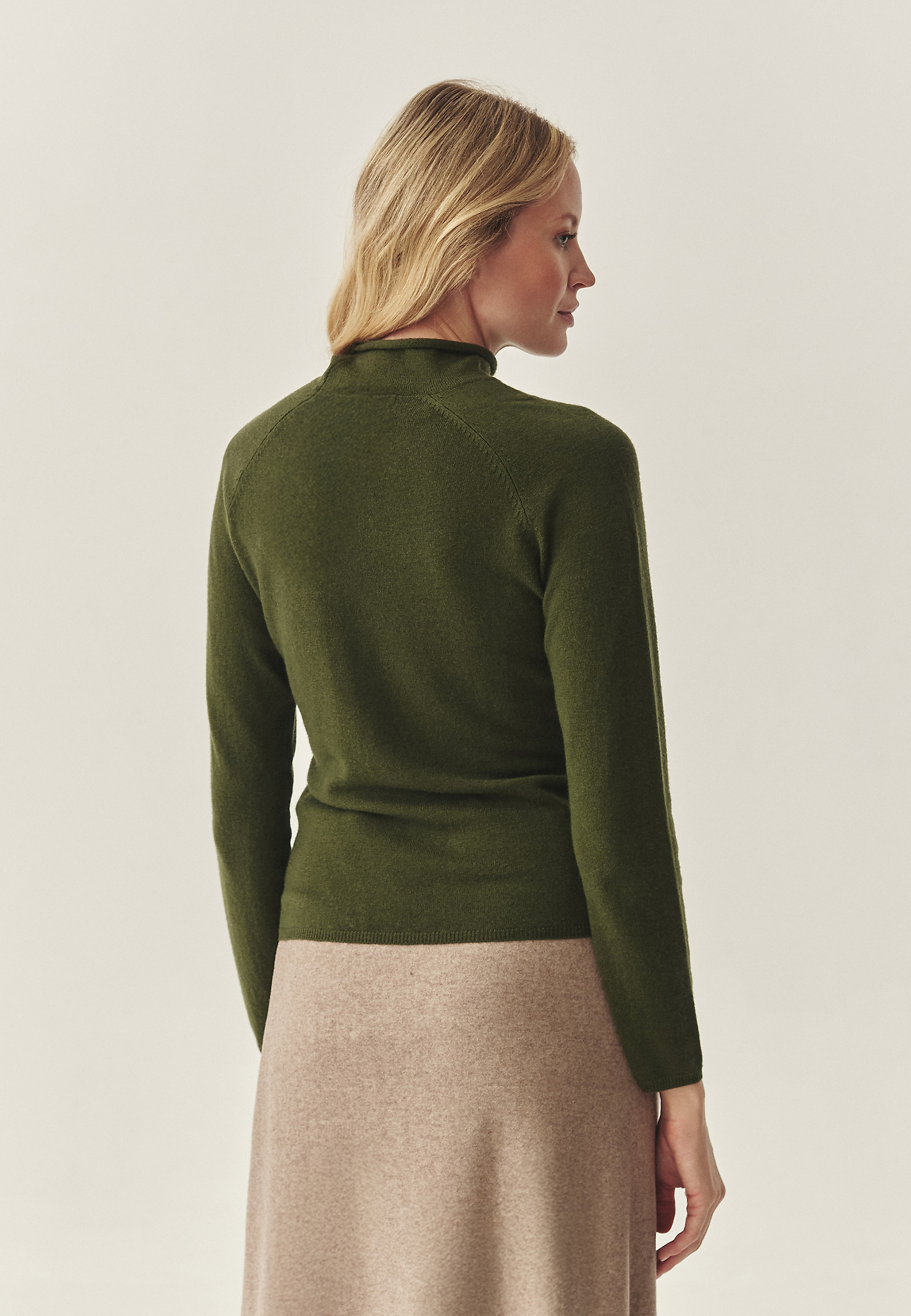 MULESING-FREE WOOL GOLF - MONROE MULESING-FREE WOOL GOLF - MONROE GREEN 117448