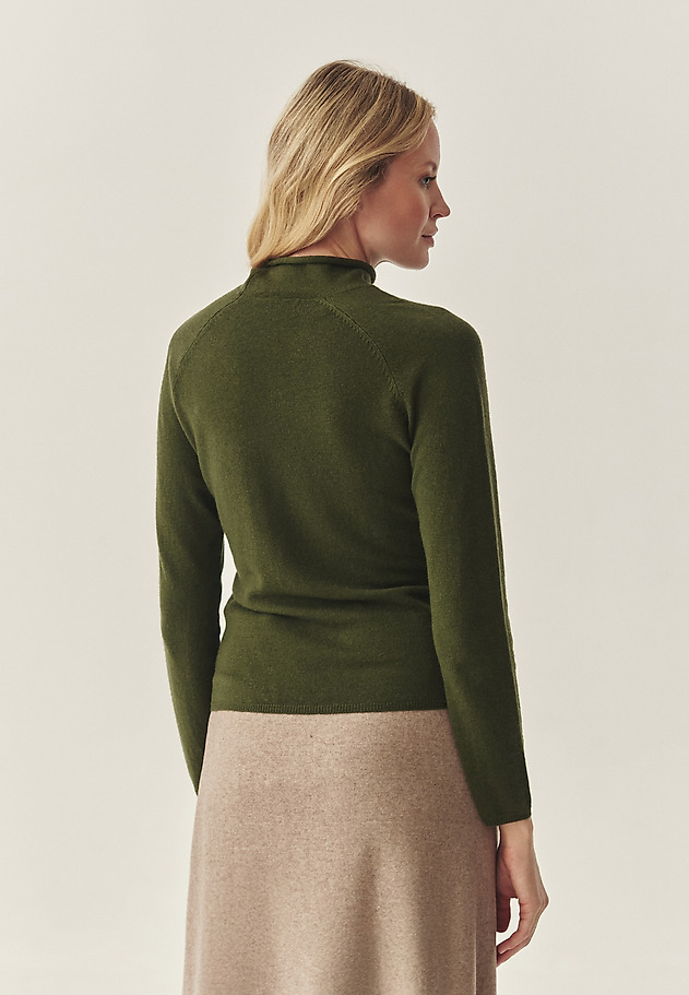 MULESING-FREE WOOL GOLF - MONROE MULESING-FREE WOOL GOLF - MONROE GREEN 2