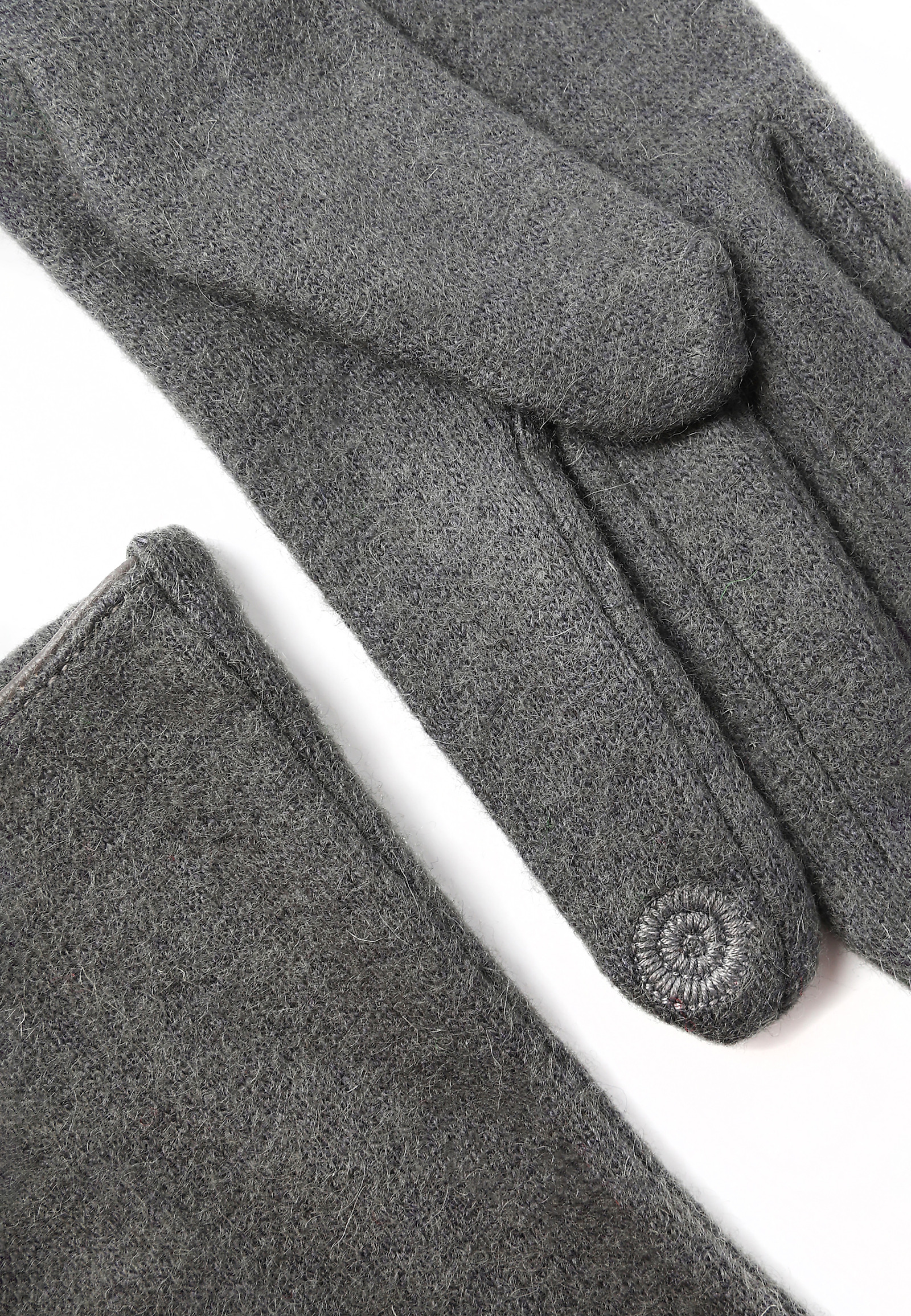 MĂNUȘI DE DAMĂ TRICOTATE - REKAWA 1 MĂNUȘI DE DAMĂ TRICOTATE - REKAWA 1 GRI 100152