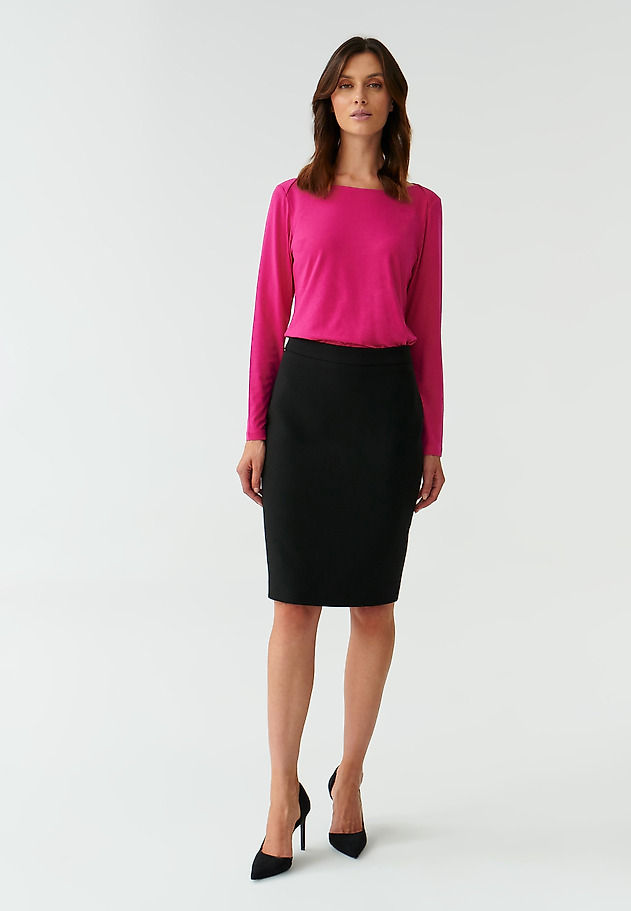 LADIES’ PENCIL SKIRT KAMEFI 1 LADIES’ PENCIL SKIRT KAMEFI 1 CZARNY 1