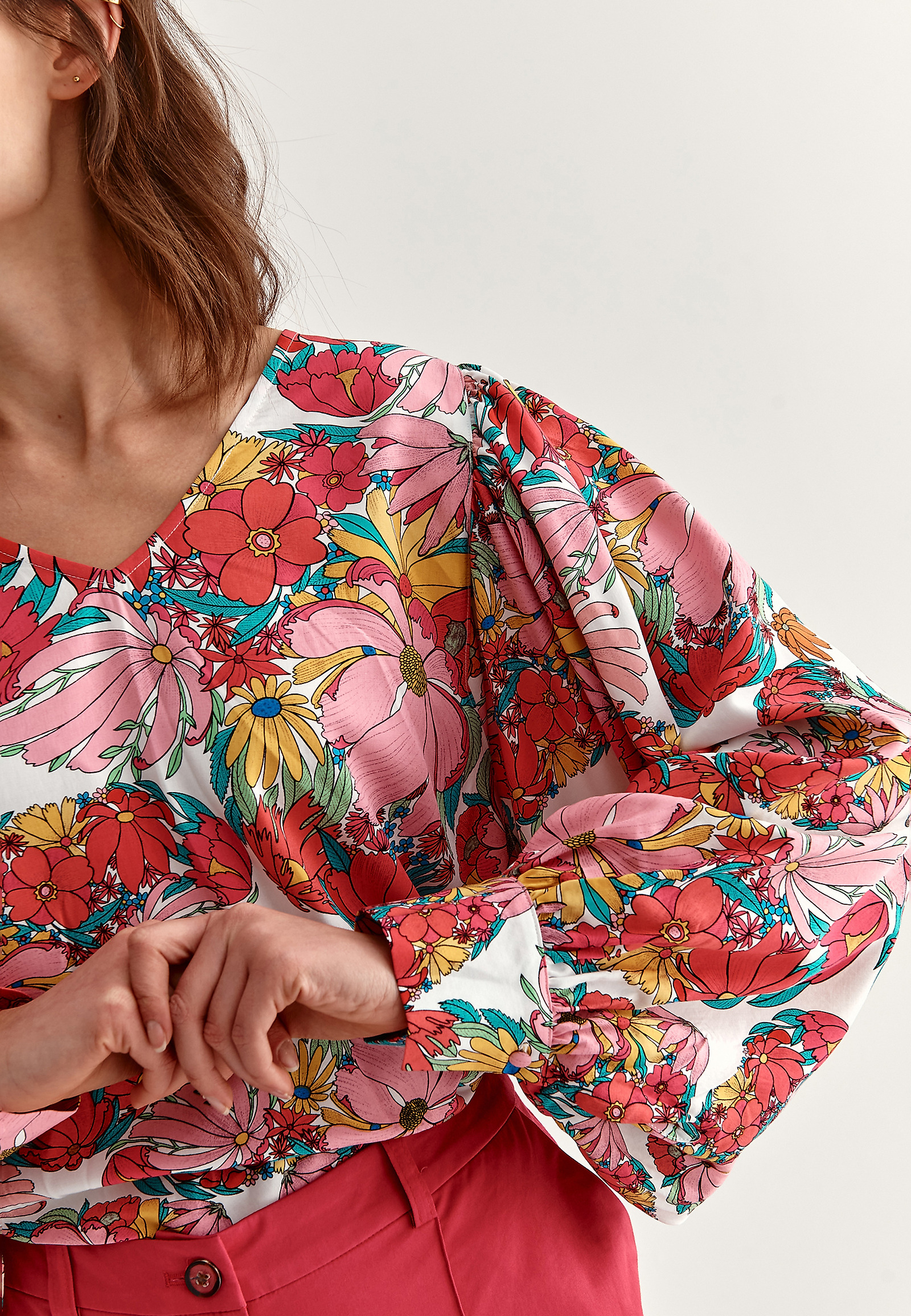 ŽENSKA BLUZA INA 1 ŽENSKA BLUZA INA 1 VEČBARVNA 76140