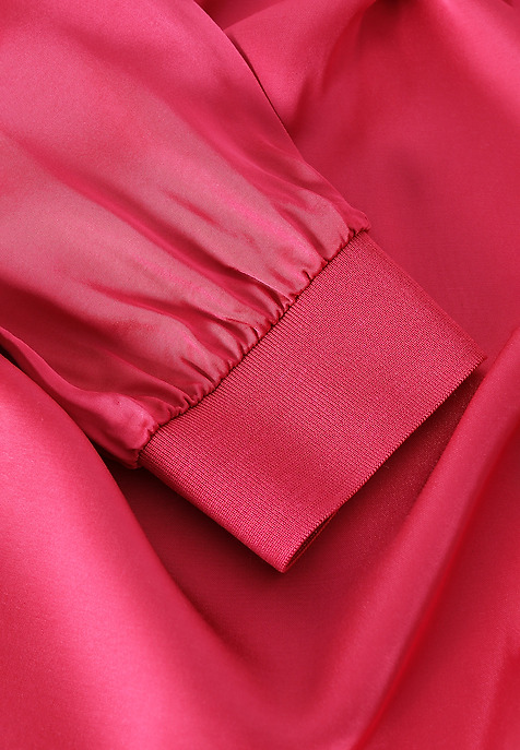 LADIES’ LONG-SLEEVED BLOUSE - SANDRIKA PINK 2