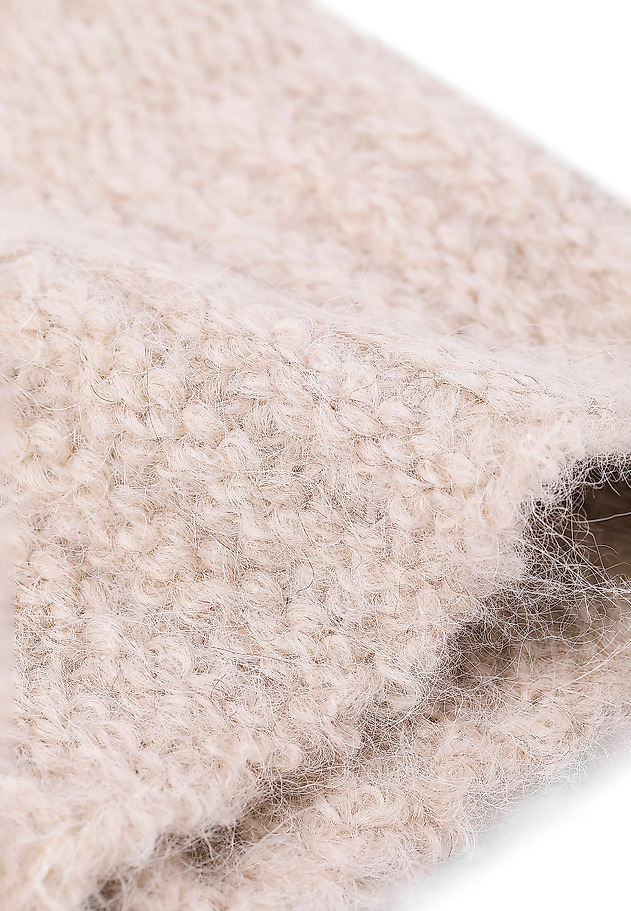 LADIES' KNITTED HAT RIGA LADIES' KNITTED HAT RIGA BEIGE 2