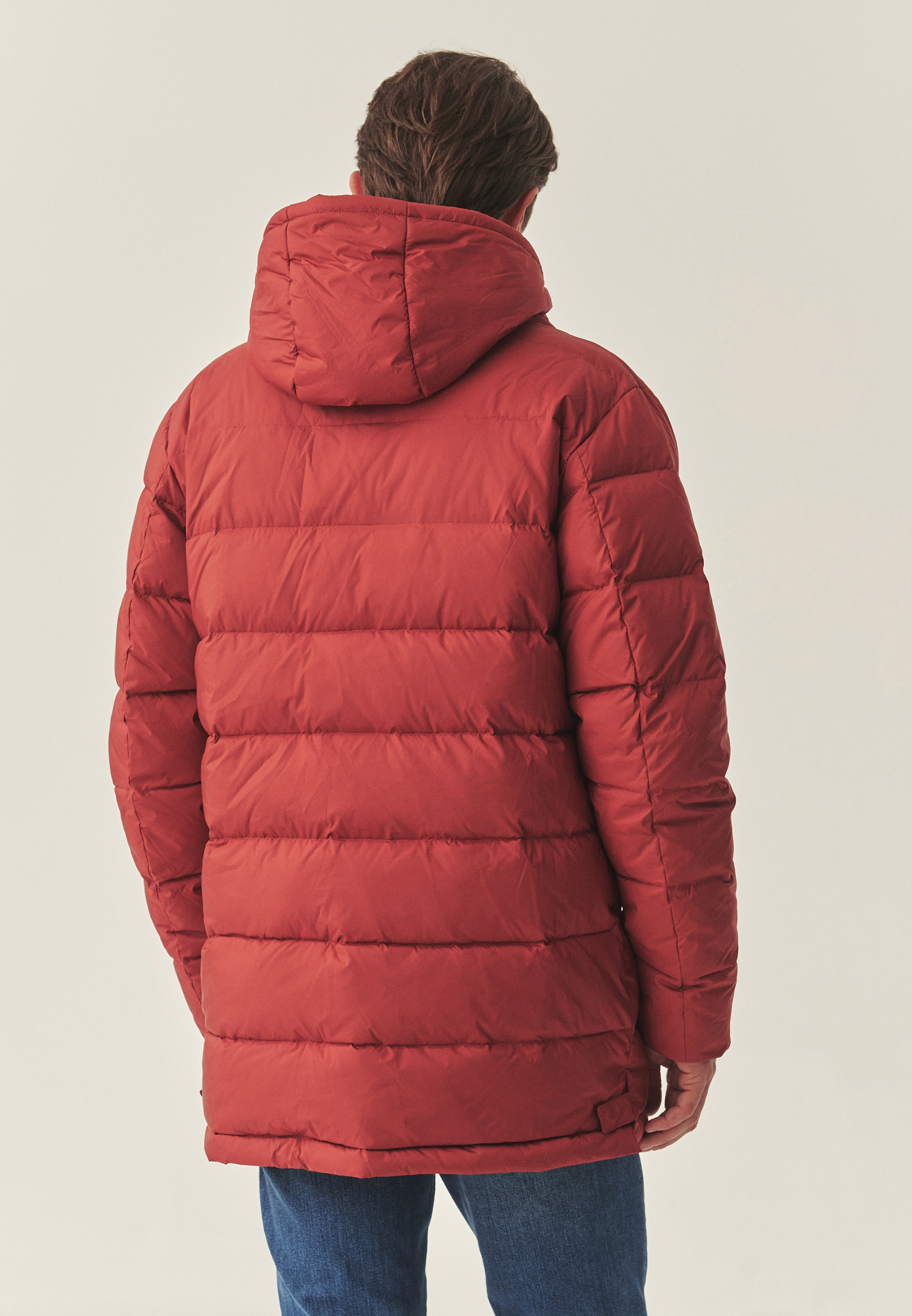 PUCHOWA KURTKA MĘSKA WATT CZERWONY 2