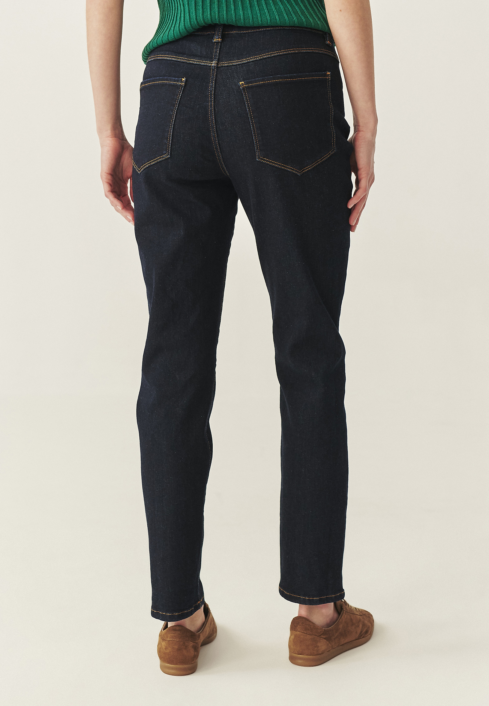 PANTALONI DIN DENIM SLIM FIT - YOKO 1 PANTALONI DIN DENIM SLIM FIT - YOKO 1 BLEUMARIN 114680
