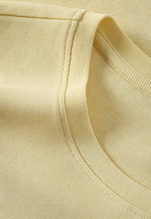 BAWEŁNIANY T-SHIRT DAMSKI — KIRI 1 BAWEŁNIANY T-SHIRT DAMSKI — KIRI 1 ŻÓŁTY 6