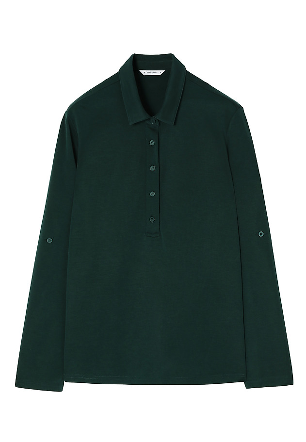 ŽENSKA PLETENA BLUZA Z NASTAVLJIVIMI ROKAVI - FLEA ŽENSKA PLETENA BLUZA Z NASTAVLJIVIMI ROKAVI - FLEA ZELENA 8