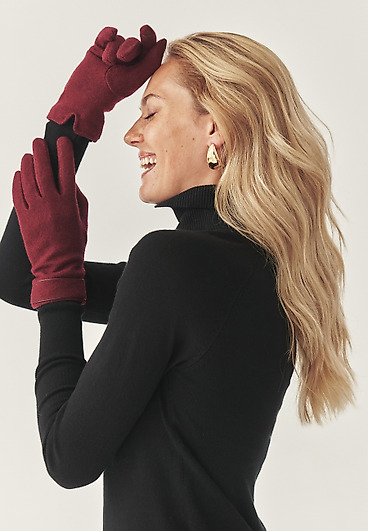 WEŁNIANE RĘKAWICZKI - LENIS WEŁNIANE RĘKAWICZKI - LENIS