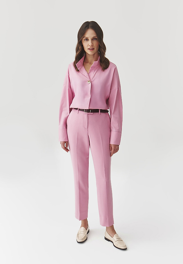 SUIT TROUSERS — RIMI SUIT TROUSERS — RIMI RÓŻOWY 1