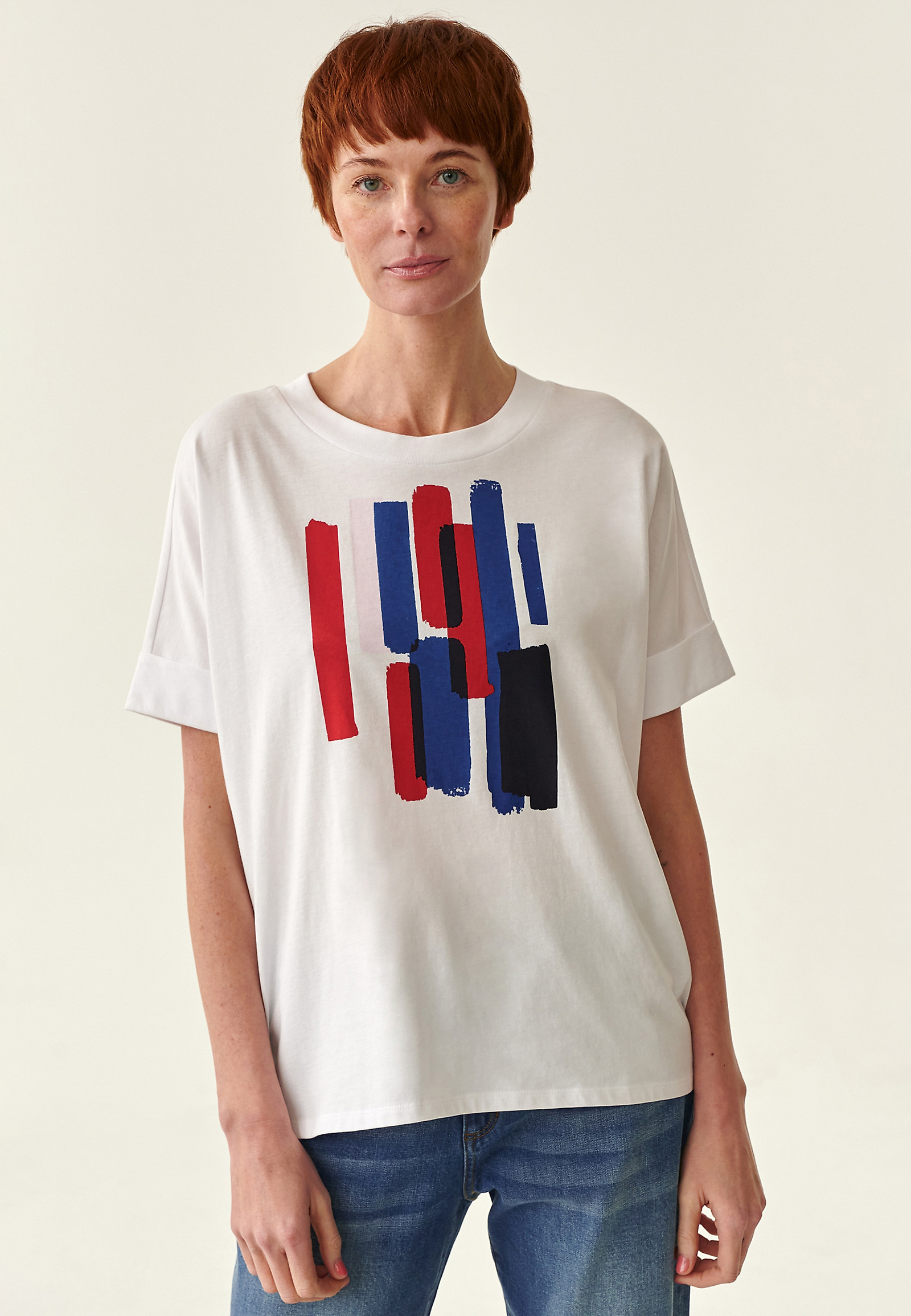 T-SHIRT DAMSKI LIKE 2 T-SHIRT DAMSKI LIKE 2 BIAŁY 79961