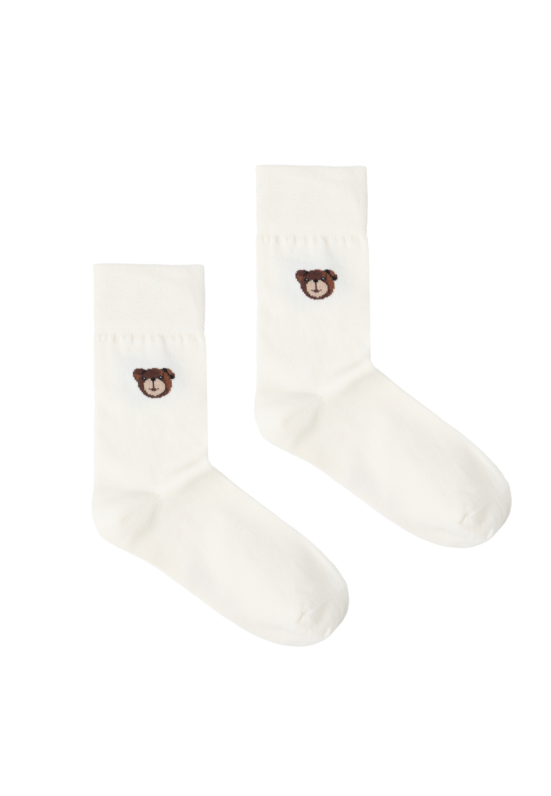 SKARPETKI DAMSKIE Z MOTYWEM MISIA USZATKA - FIORA MULTIKOLOR 2