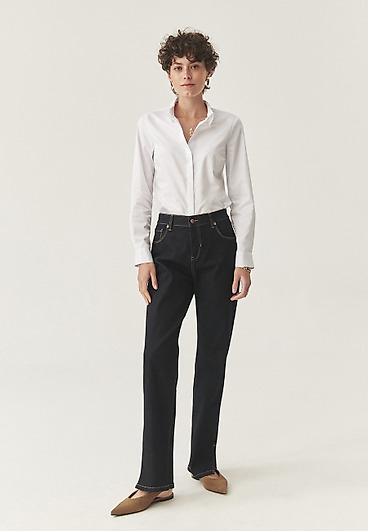 DENIMOWE SPODNIE Z PROSTĄ NOGAWKĄ - LASSI 1 DENIMOWE SPODNIE Z PROSTĄ NOGAWKĄ - LASSI 1