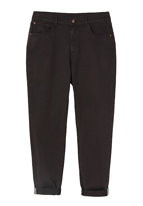 DÁMSKÉ DŽÍNOVÉ KALHOTY DEZIRA HNĚDÁ 2