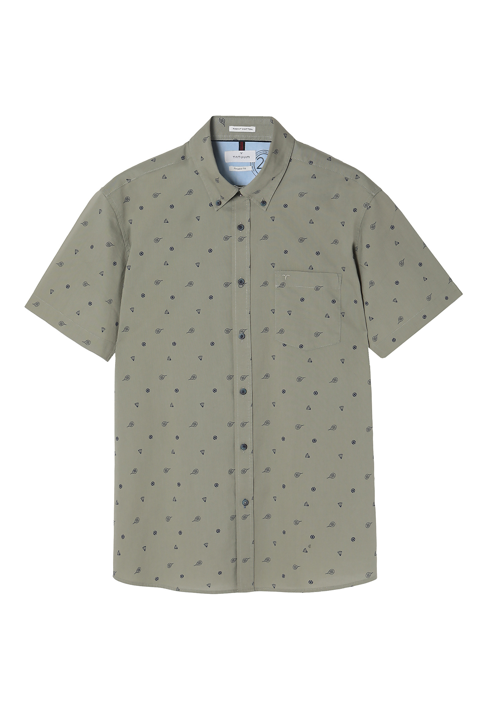 MEN'S SHORT SLEEVE SHIRT DORT 5 CLASSIC MEN'S SHORT SLEEVE SHIRT DORT 5 CLASSIC GREEN 79068