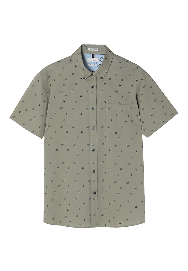 MEN'S SHORT SLEEVE SHIRT DORT 5 CLASSIC MEN'S SHORT SLEEVE SHIRT DORT 5 CLASSIC GREEN 5