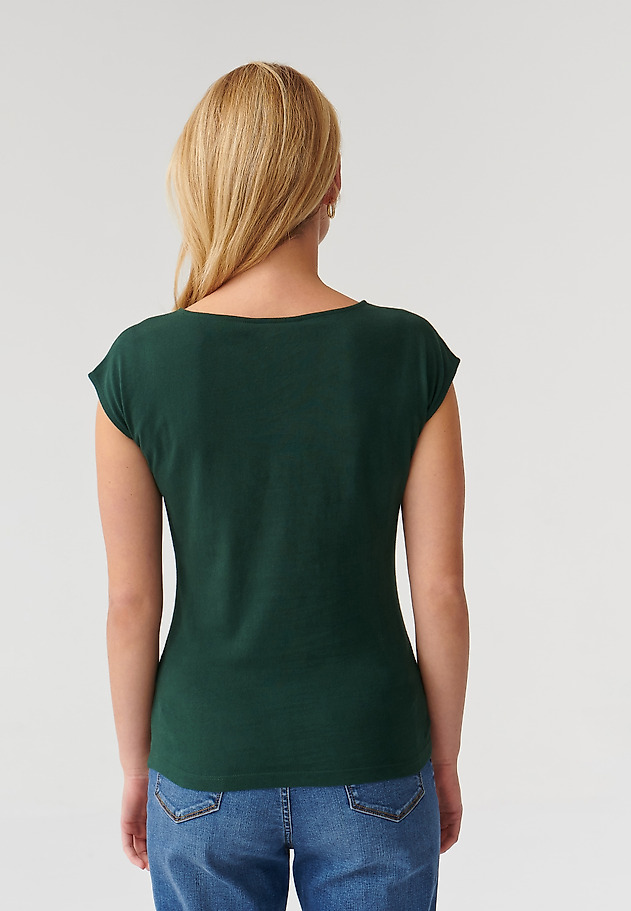 LADIES’ T-SHIRT WITH A PRINT AMANDA 4 LADIES’ T-SHIRT WITH A PRINT AMANDA 4 ZIELONY 3