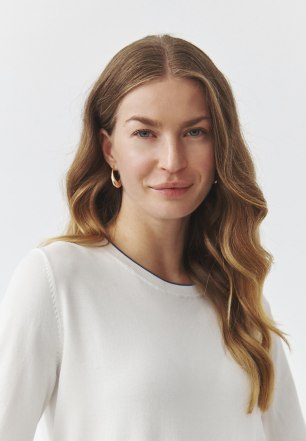 SHORT SLEEVE BLOUSE — SIMPLY SHORT SLEEVE BLOUSE — SIMPLY ECRU 5