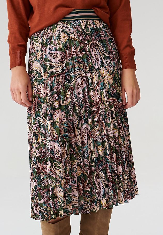 LADIES’ PATTERNED PLEATED SKIRT RIDIO LADIES’ PATTERNED PLEATED SKIRT RIDIO MULTIKOLOR 4