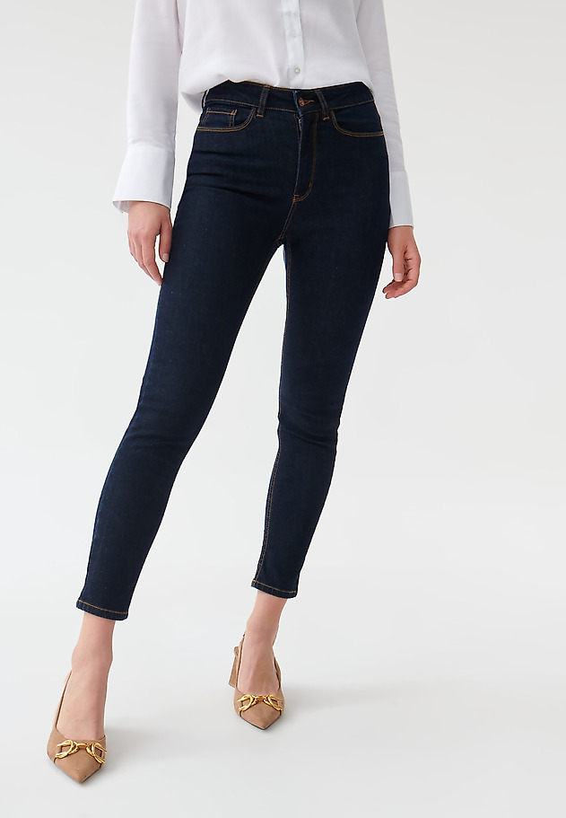 LADIES’ SKINNY JEANS JEJA LADIES’ SKINNY JEANS JEJA GRANATOWY 2