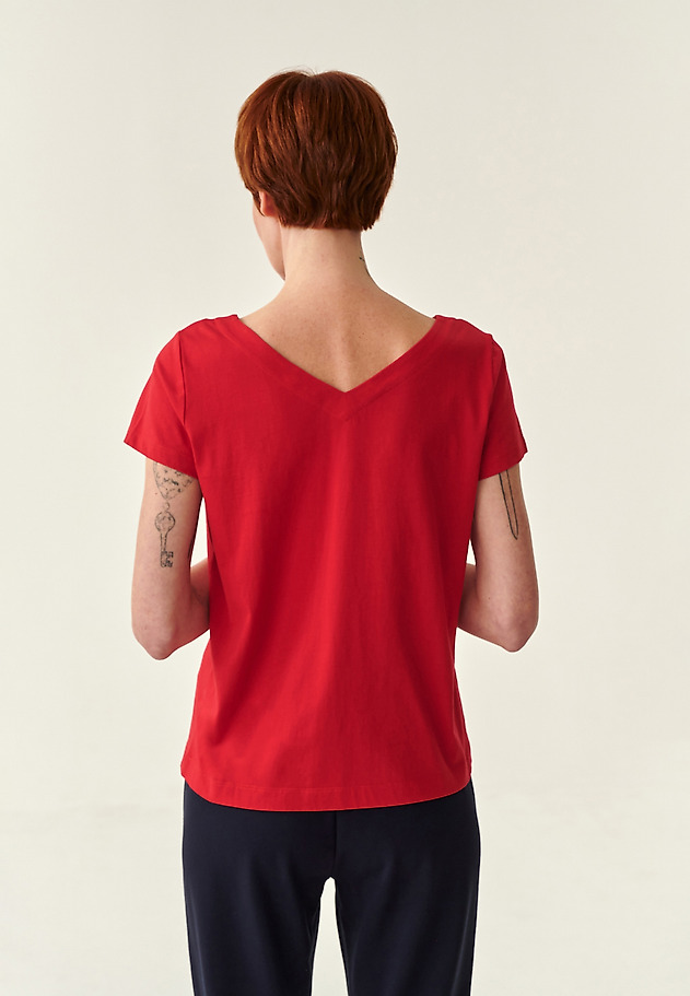 ŽENSKA BLUZA TRIKO ŽENSKA BLUZA TRIKO RDEČA 2
