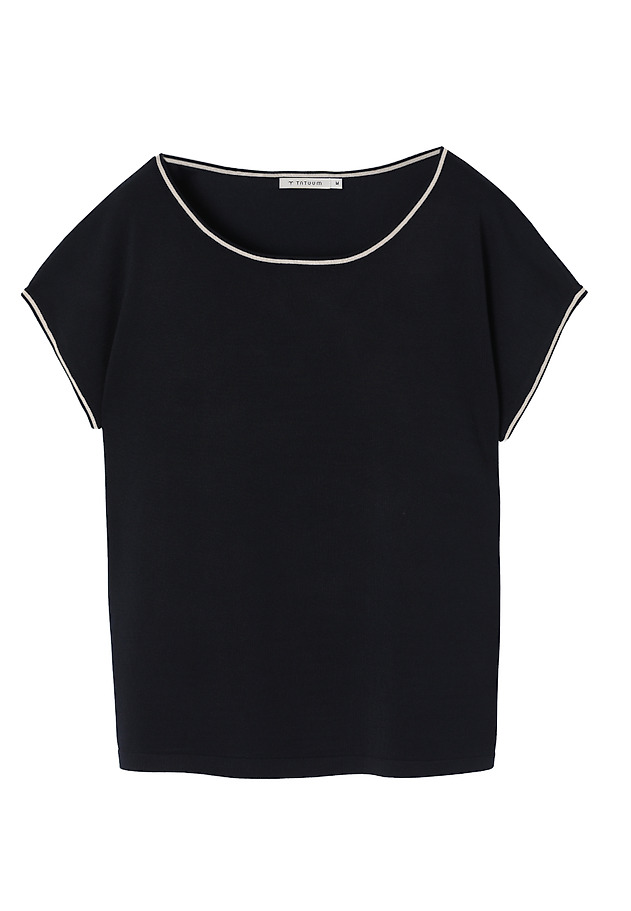 CLASSIC BLOUSE WITH VISCOSE - SORAL CLASSIC BLOUSE WITH VISCOSE - SORAL NAVY BLUE 5