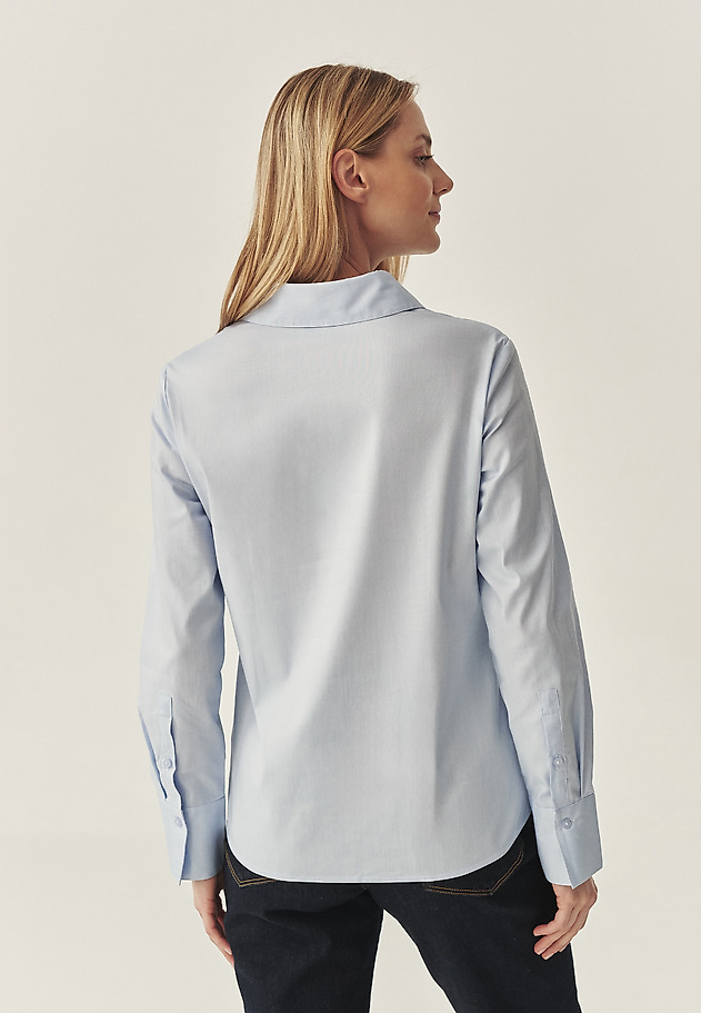CLASSIC COTTON SHIRT - ERWINA CLASSIC COTTON SHIRT - ERWINA KÉK 2