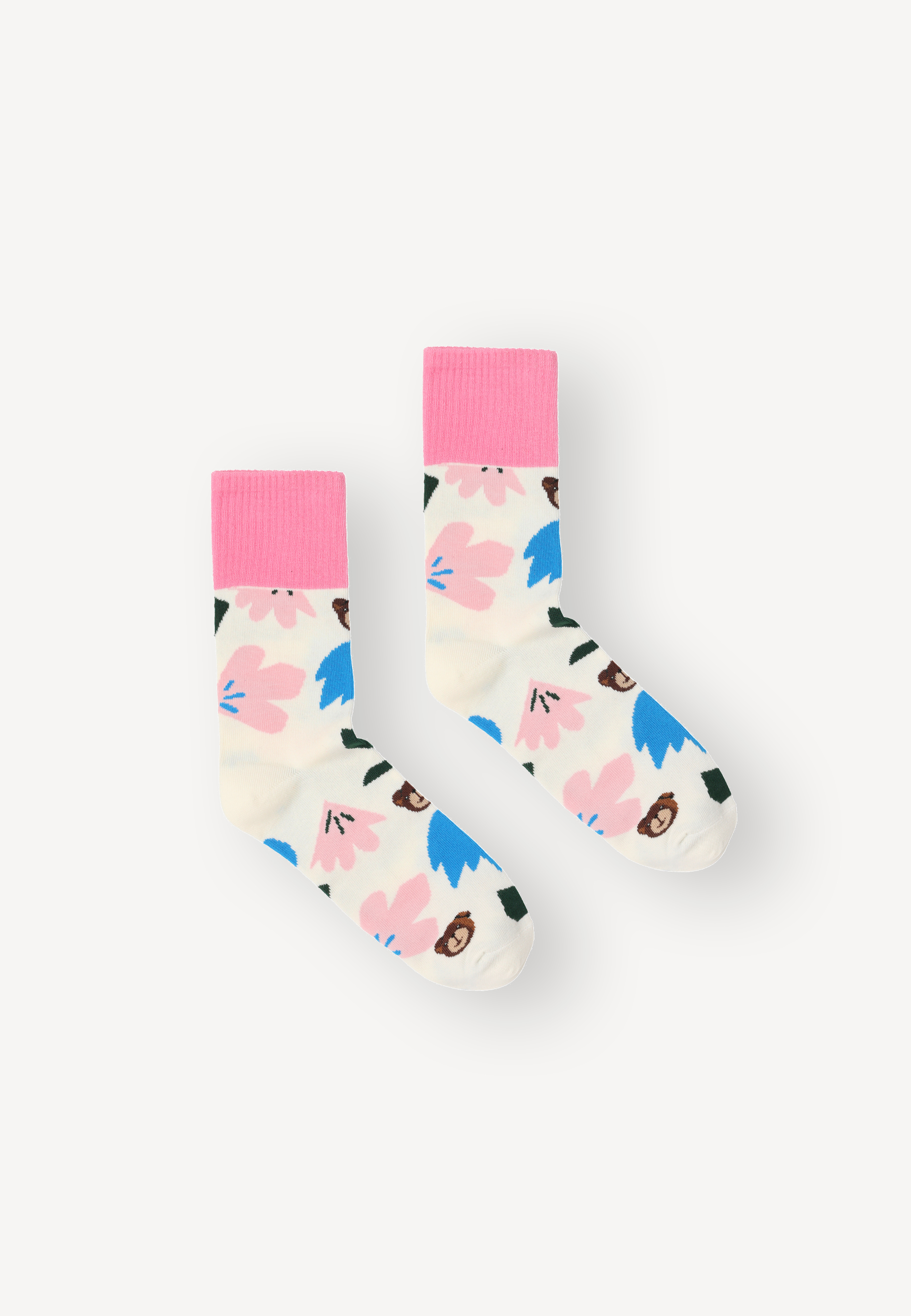 SOCI DE FETE CU MOTIVUL URSOIUL USZATEK - ALMA MULTICOLOR 2