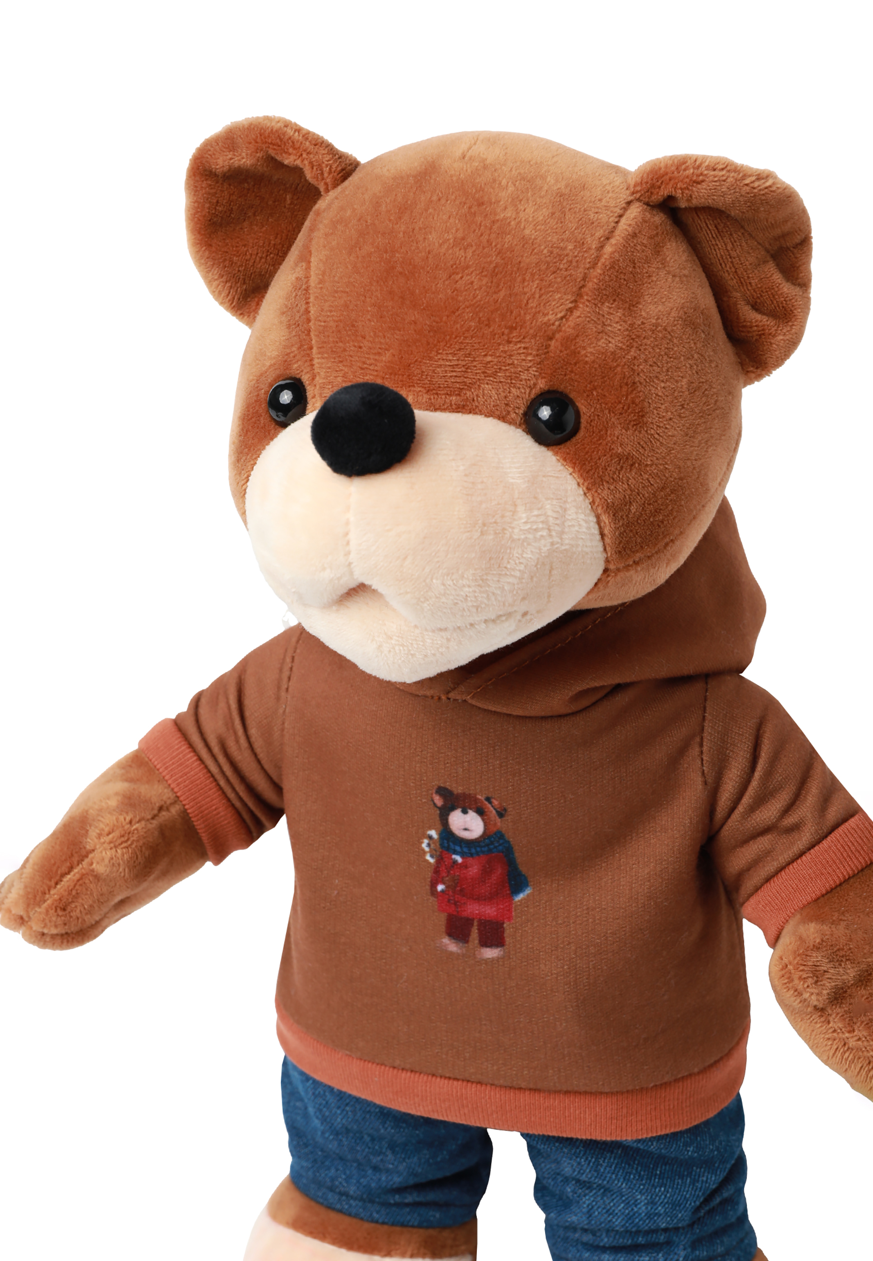 PLUSZAK MIŚ USZATEK — TOY-BEAR 3 MULTIKOLOR 2