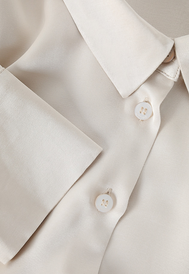 SATIN VISCOSE SHIRT - NIKA 1 SATIN VISCOSE SHIRT - NIKA 1 BEIGE 9