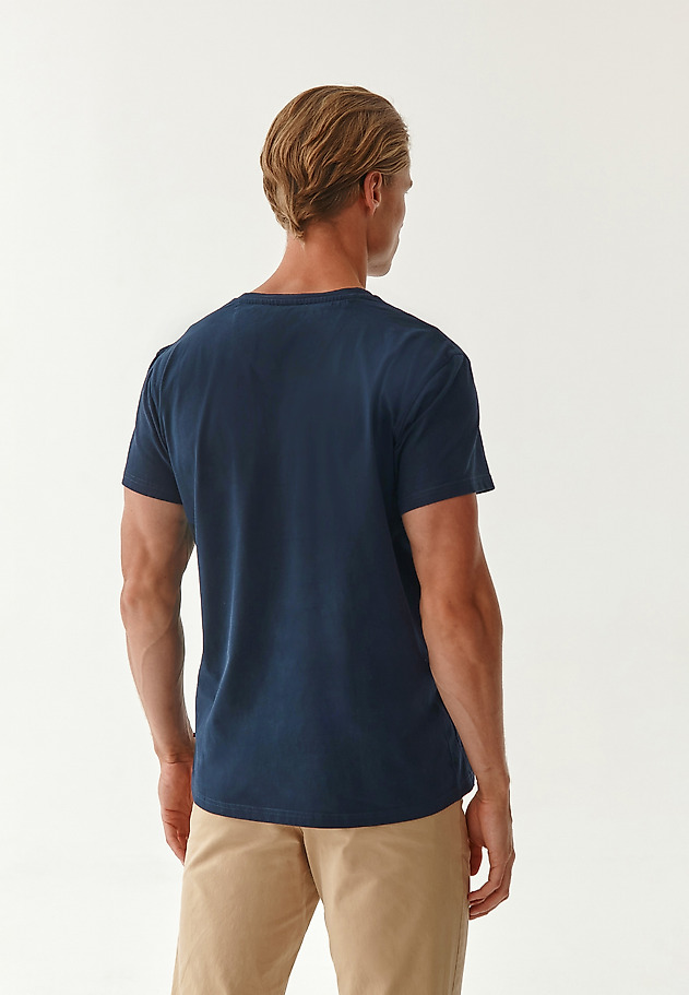 CLASSIC MEN'S T-SHIRT LUCK CLASSIC MEN'S T-SHIRT LUCK BLUE 4