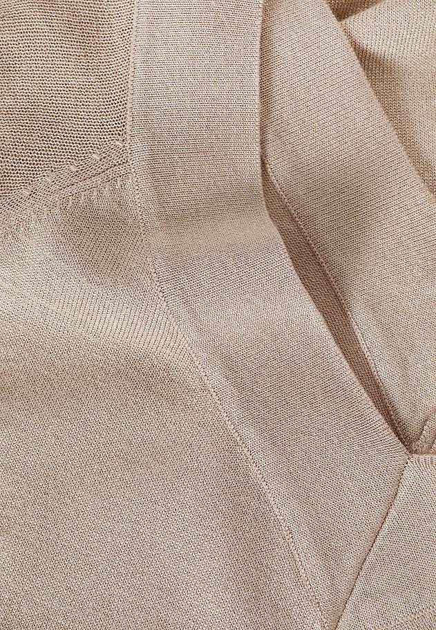 LADIES’ SHIMMER DRESS MADE FROM LUREX YARN - TAYA LADIES’ SHIMMER DRESS MADE FROM LUREX YARN - TAYA BEŻOWY 6