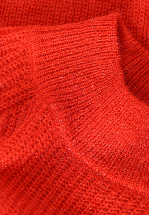 LADIES’ LOOSE HALF TURTLENECK SWEATER SUZI LADIES’ LOOSE HALF TURTLENECK SWEATER SUZI POMARAŃCZOWY 7