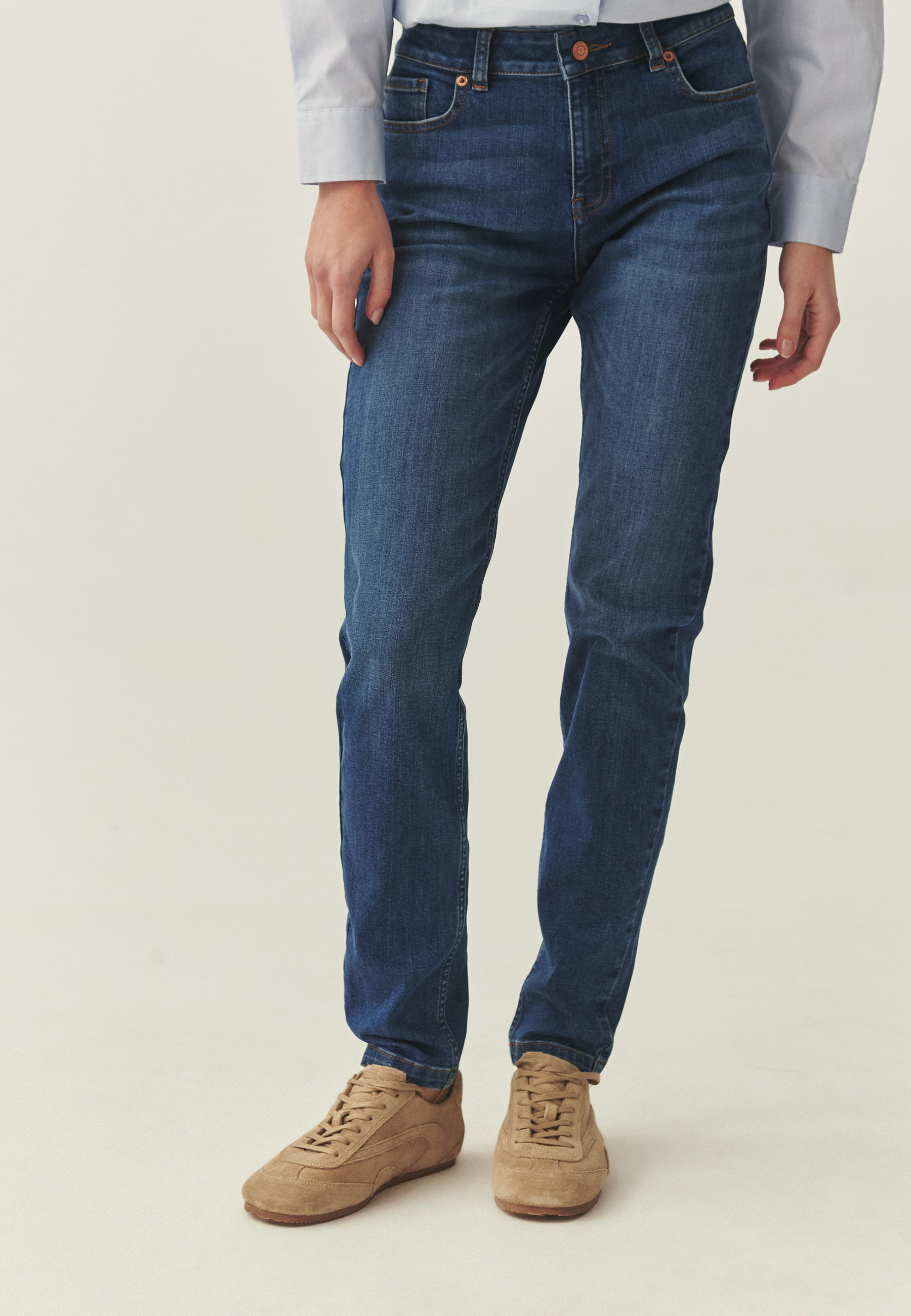 DENIMOWE SPODNIE SLIM FIT - TAROS 1