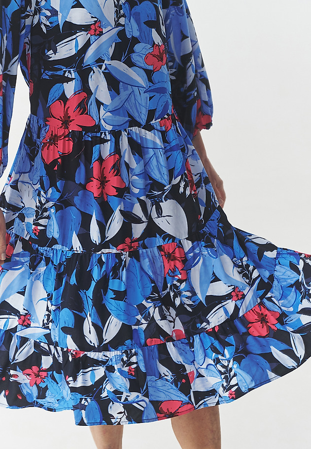 VISCOSE PATTERNED DRESS - SARNA 1 VISCOSE PATTERNED DRESS - SARNA 1 MULTIKOLOR 7