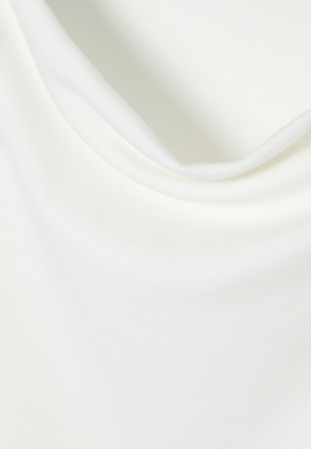 LADIES' KNITTED BLOUSE WITH “WATER” NECKLINE — BLOOM LADIES' KNITTED BLOUSE WITH “WATER” NECKLINE — BLOOM ECRU 5