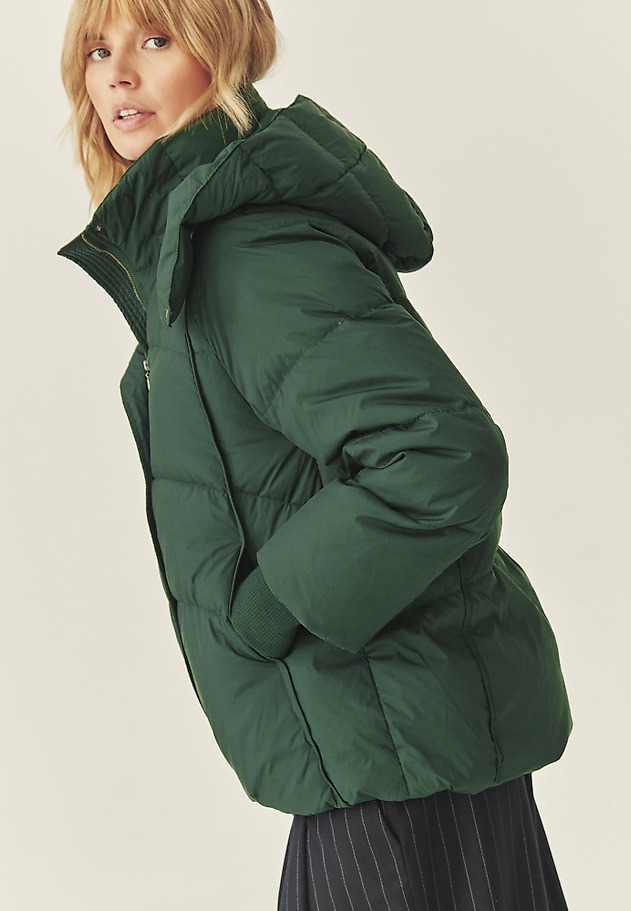 JACKETĂ DE IARNĂ CU GLUGĂ - SOWA JACKETĂ DE IARNĂ CU GLUGĂ - SOWA VERDE 5