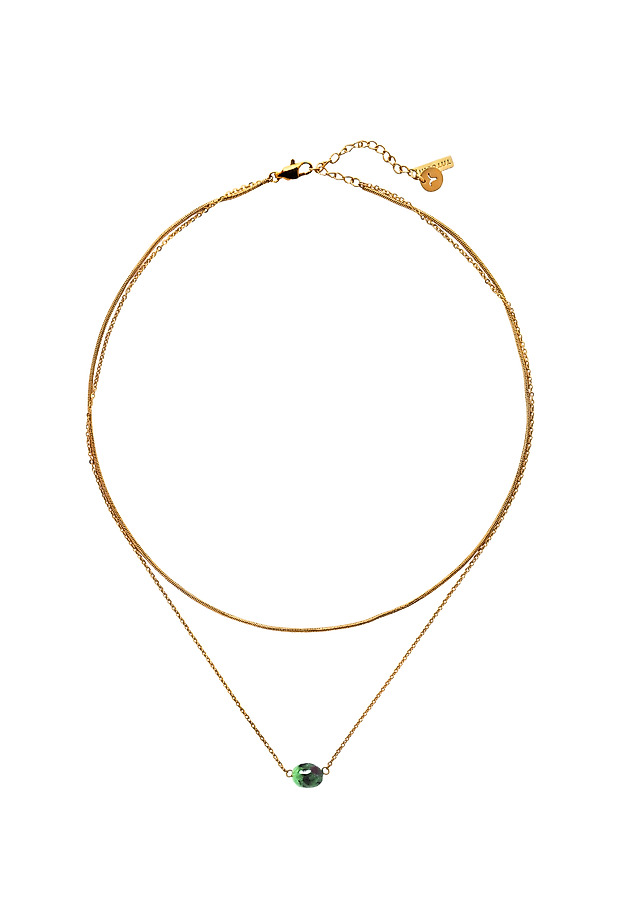 NECKLACE LEONA NECKLACE LEONA GREEN 2
