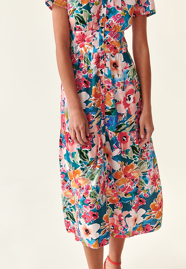LADIES' PRINTED DRESS KAMDI 1 LADIES' PRINTED DRESS KAMDI 1 MULTICOLOR 5